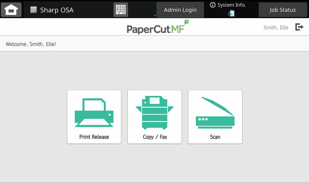 Click Scan to set up scanning.