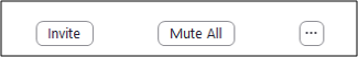 Invite and Mute all buttons in side panel Invite and Mute all buttons in side panel