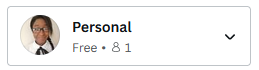 Personal Account Profile