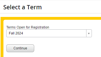 Select a term.