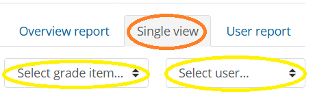 As U Learn Grade book Single View 