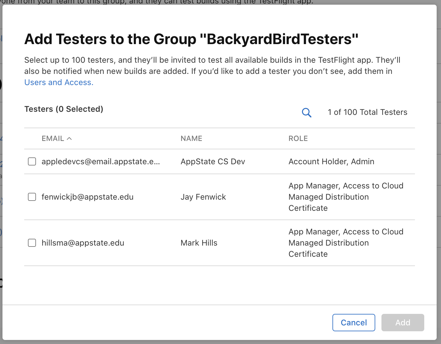 Invite testers. 