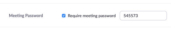 require meeting password option