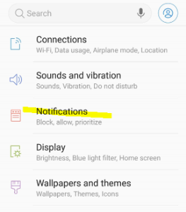 android notifications