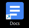 Shortcut link on Windows Desktop.