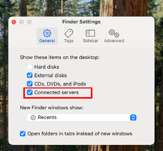 Enable connect to servers. 